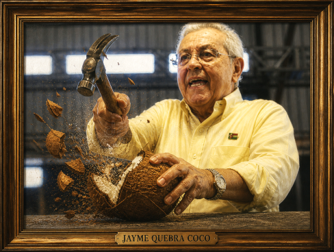 “Eu vou para o quebra coco”; “Capitão Jaymão” realmente vai endurecer o jogo!